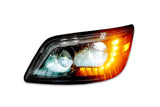 Headlight LED 12V Black Driver 2014-2016 Hino