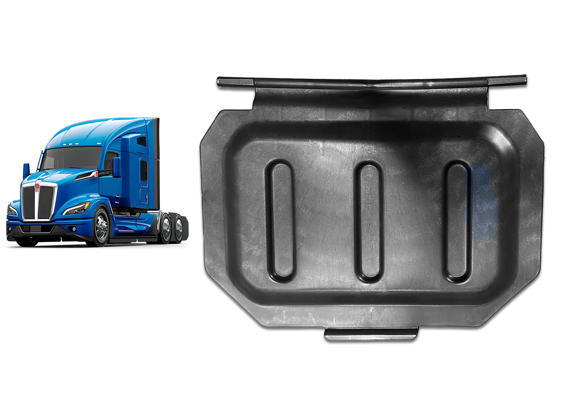 Cover fits Mudguard Liner Fender Driver 2022+ Kenworth T680 Next