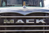 Hood Emblem Front Mack Plastic Chrome Logo