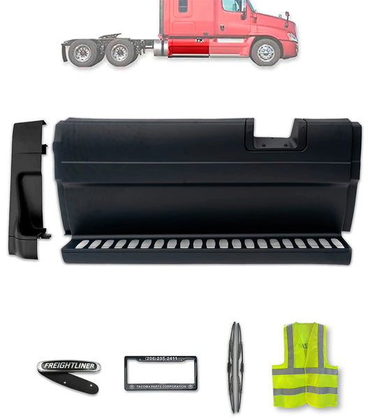 thumbnail image 2 of Rear Fairing Skirt Panel For Freightliner Cascadia 2018-2024 (Passenger/Right Side) 2 of 5