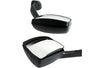 Hood Mirror Black Passenger Peterbilt 587