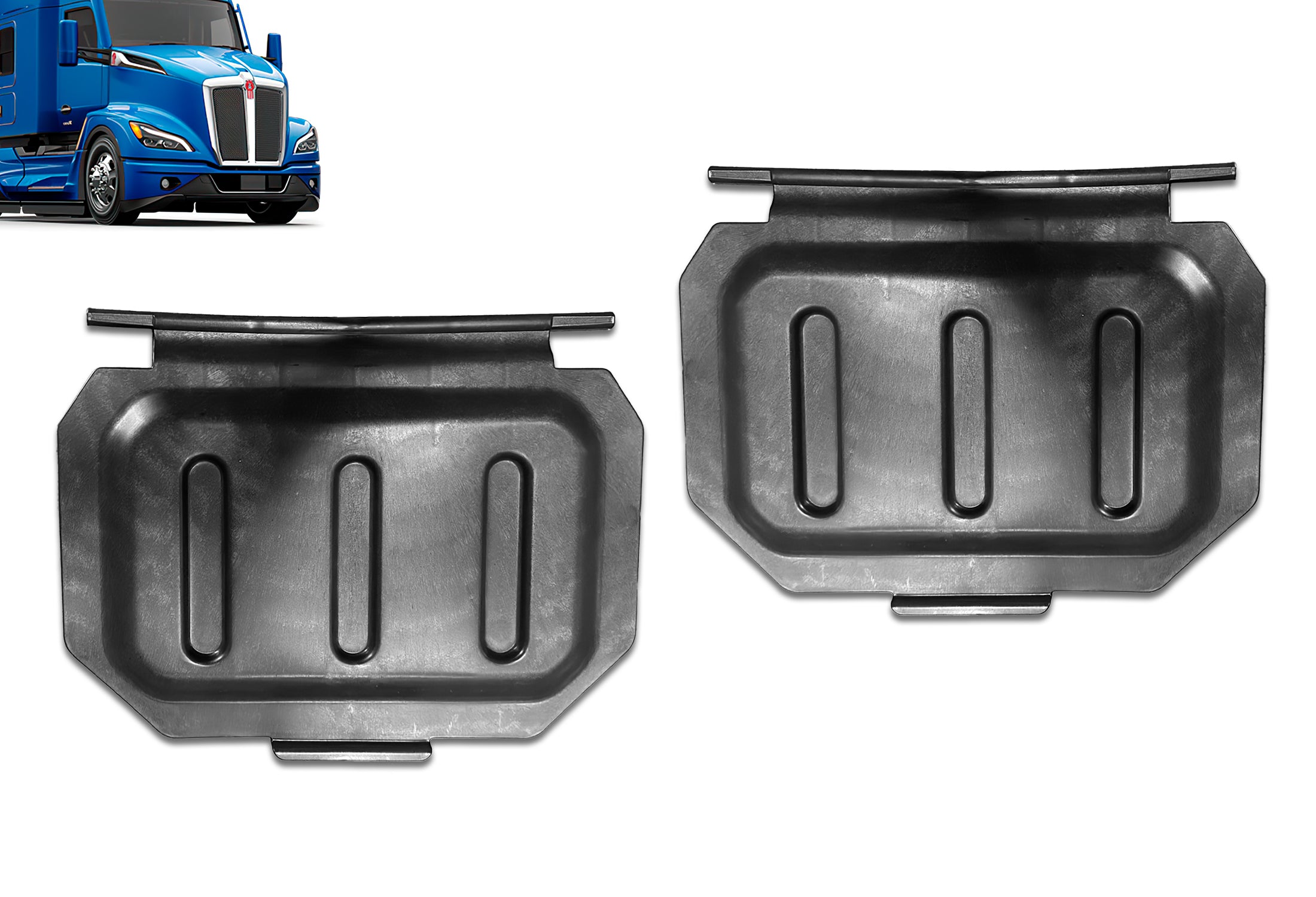 Covers fits Mudguard Liner Fenders Set 2022+ Kenworth T680 Next