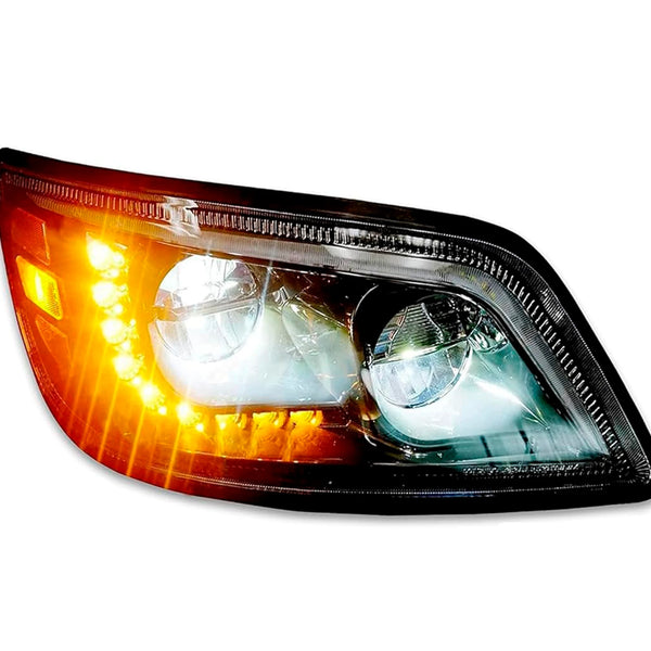 Headlight LED 12V Black Passenger 2014-2016 Hino – Tacoma Parts
