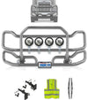 Front Grey Grille Guard Large Peterbilt 384
