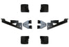 Bottom Cabin Fairings Narrow w/ Stripes & Brackets Set 2008-2017 Freightliner Cascadia