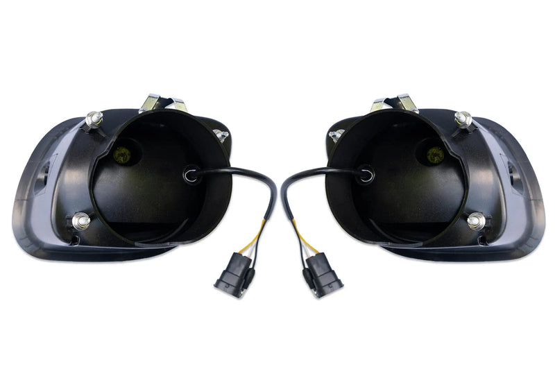 Full LED Projector Fog Lights Black Pair Freightliner Cascadia 2008-2017 - 