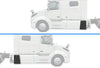 Rear Side Fairing Panels Set 2018-2024 Volvo VNL