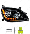 UNITED PACIFIC 35748 10 LED Headlight For 2010-2016 Peterbilt 587 & 2012-2021 579, Passenger Side