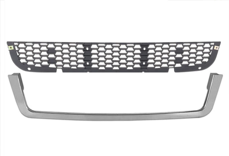 Bumper with Fog Holes Plastic w/ Brackets 11 Pcs 2018-2024 Freightliner Cascadia 126 116