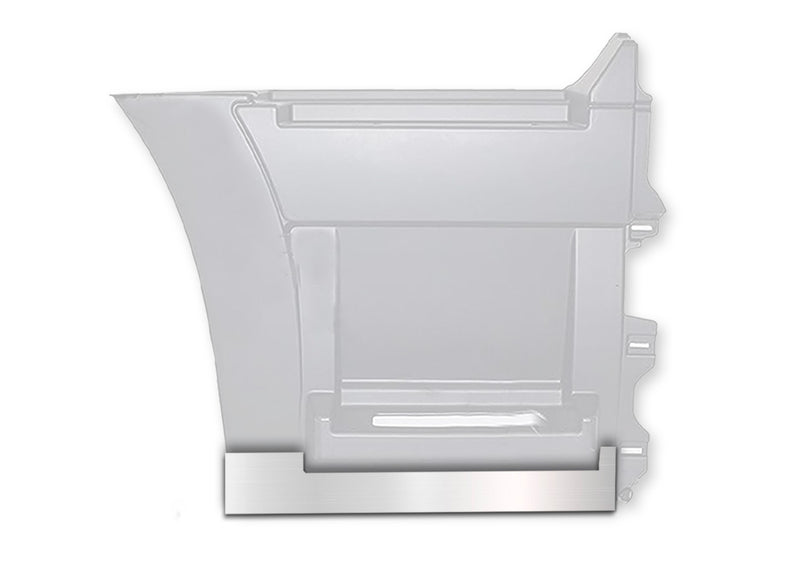 Stripe Chrome Trim for Rear Step Fairing Panel 29" (75 cm) Passenger Side (12R) 2004-2017 Volvo VNL