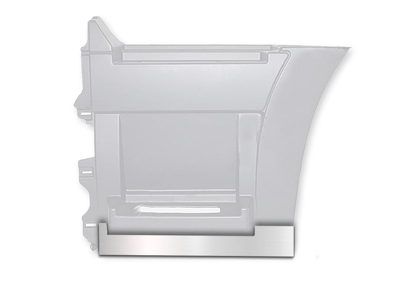 Stripe Chrome Trim for Rear Step Fairing Panel 29" (75 cm) Driver Side (12L) 2004-2017 Volvo VNL