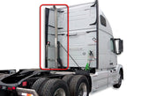 Lower and Upper Behind Cab Fairings With Extensions and Brackets Driver 2004-2017 Volvo VNL