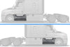 Front Fairing Panels for 126" Cab Set 2025+ Freightliner Cascadia