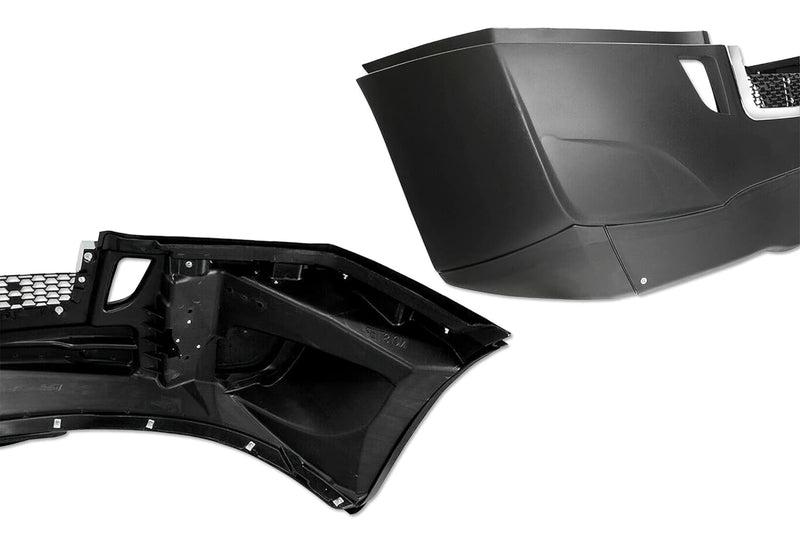 Bumper w/out Fog Holes Plastic w/ Brackets 2018+ Freightliner Cascadia 126 116