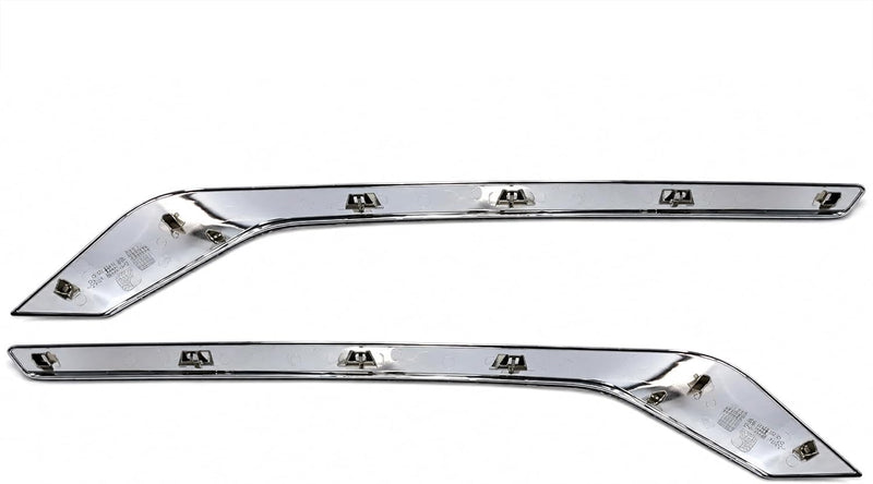 Chrome Hood Air Intake Bezels Set 2022+ Peterbilt 579