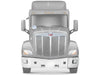 Chrome Plastic Bumper Corner Left Side No Fog Light Hole for Peterbilt 579 - 