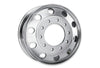 Forged Aluminum Wheel 22.5" x 8.25" 10 Lug on 285.75 mm Semi-Polished