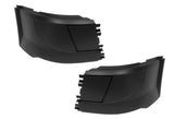 Bumper Corners No Fog Holes Plastic Set 2016-2017 Volvo VNL