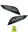 Air Hood Intake Vent Grilles Set 2018+ Volvo VNR