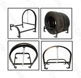 Universal Double Spare Tire Carrier 295/75R22.5, 11R22.5, 255/70R22.5, 285/72R22.5