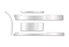 Front Step Fairing Panel Full Set Driver 2004-2017 Volvo VNL