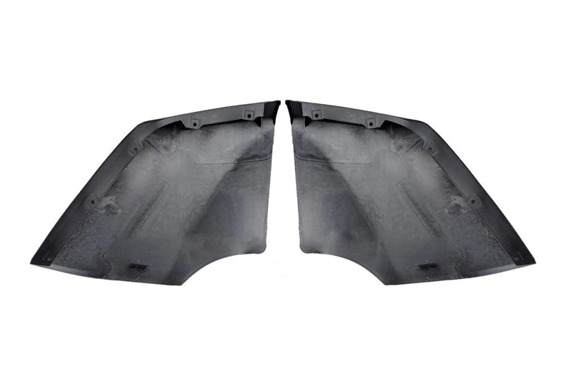 Bumper Set W/ Fog Light Holes Chrome Trim & Air Flow Deflector Set + Brackets Volvo VNL 2018+ - 