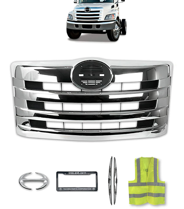 Grille Horizontal Chrome 2011+ Hino 238 258 268 338