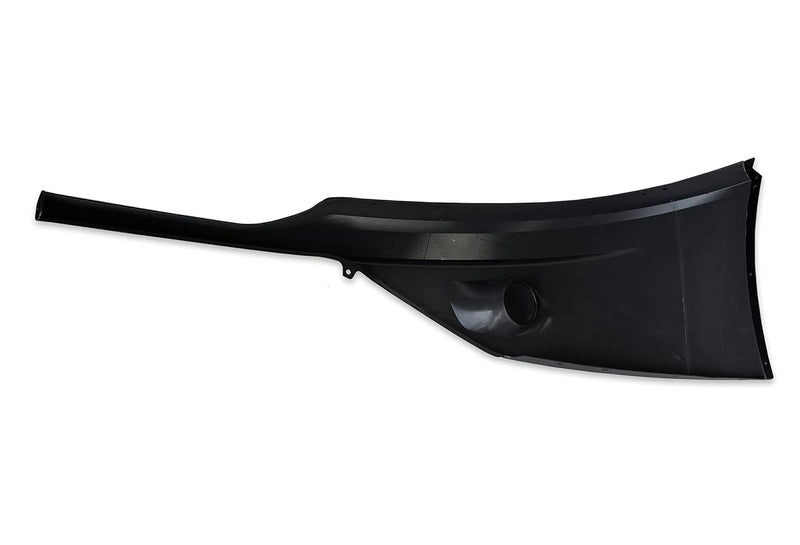 Bumper Cover Black Plastic Without Fog Hole Passenger 2022+ Kenworth T680