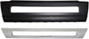 Bumper Plastic No Fog Hole and Chrome Trim Set 2016-2017 Volvo VNL