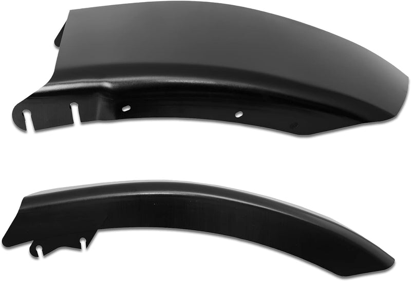 Bumper Corner Steel Black Driver 2003-2021 Freightliner M2 Business Class 106 112