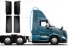 Cabin Fairing Upper and Lower Air Deflectors with Brackets Full Set 2025 2026 Volvo VNL 300 New