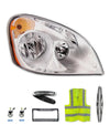 Headlight Passenger 2008-2017 Freightliner Cascadia 113 125