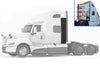 Lower Wind Fairing Cab Extender Plastic w/Brackets Set Driver Side International LT625