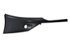 Bumper Cover Black Plastic With Fog Hole Driver 2022+ Kenworth T680