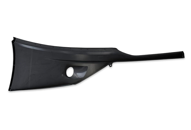 Bumper Cover Black Plastic With Fog Hole Driver 2022+ Kenworth T680