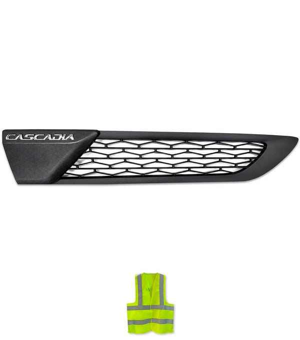 Long Air Intake Bezel Assembly w/Black Cover Passenger 2025 2026 Freightliner Cascadia