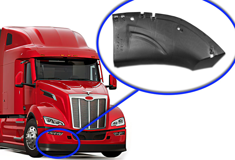 Air Dam Bumper Cover Passenger 2022+ Peterbilt 579