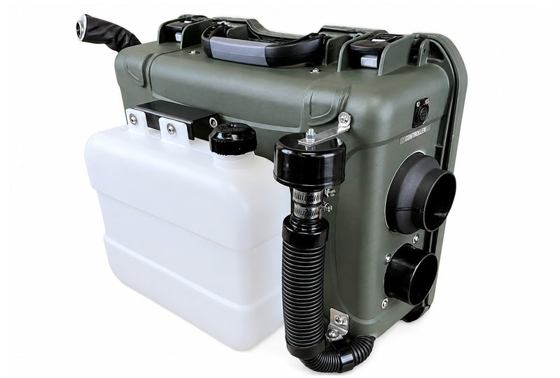 AUTOTERM Planar ARCTIC 4D-12 Portable Diesel Air Heater 4kW 13,600 BTU, Military Green