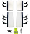 Cabin Fairingswith Stripe and Brackets Set 18 Pcs 2008-2017 Freightliner Cascadia 125