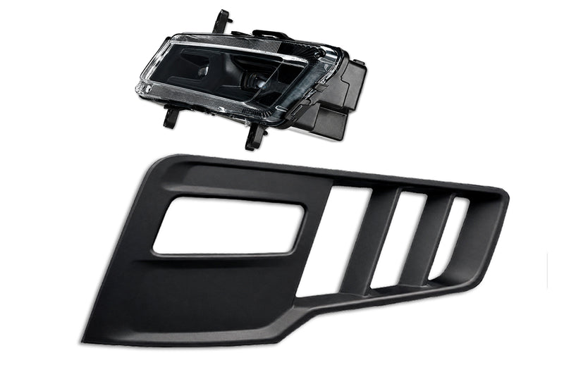 Bumper Corner, End Cap, Bezel and Fog Lamp Set Passenger 2025+ Volvo VNL New