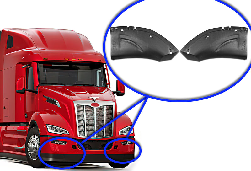 Air Dam Bumper Covers Set 2022+ Peterbilt 579