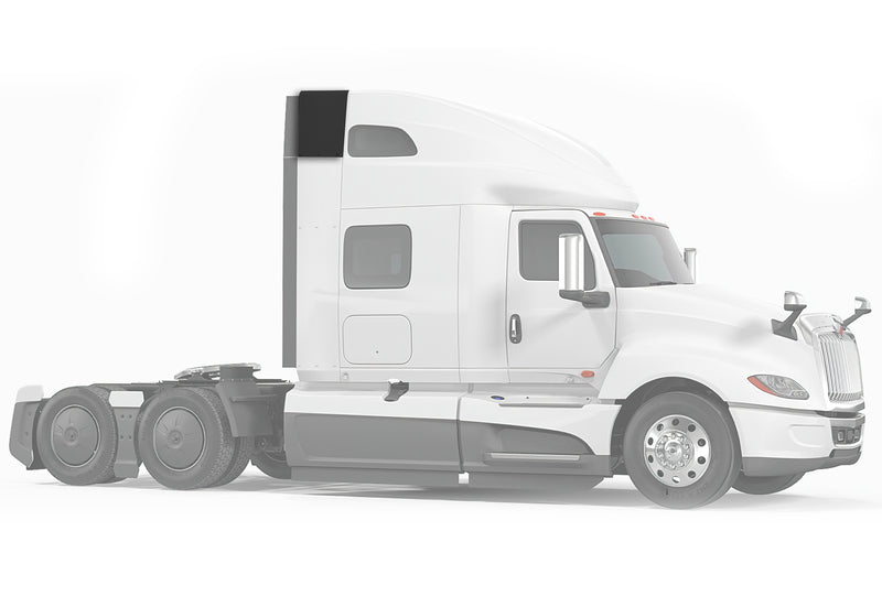 Top Wind Fairing Cab Extender Passenger International LT LT625