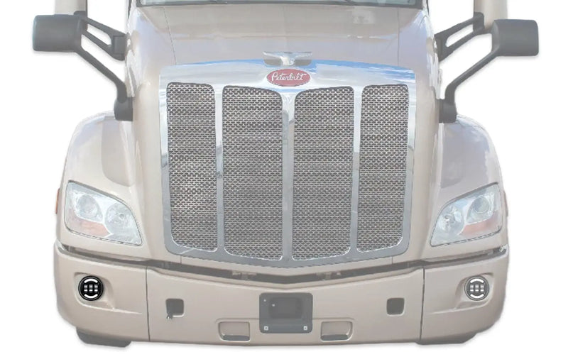 Black LED Fog Light Lamp Right Side Peterbilt 579 578 - 