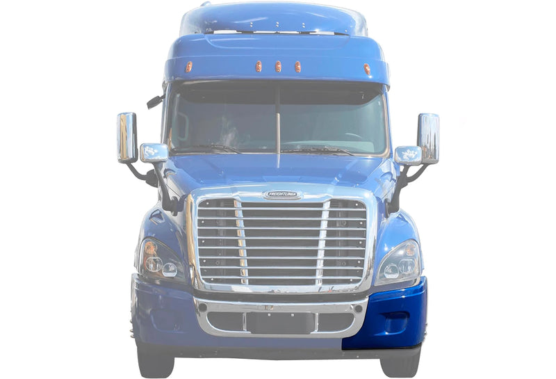 Bumper Corner Outer No Fog Holes Driver 2008-2017 Freightliner Cascadia 125 113
