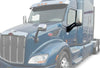Door Mirrors with Arms Chrome Set 2013-2021 Peterbilt 579