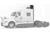 Top Wind Fairing Cab Extender Driver International LT LT625