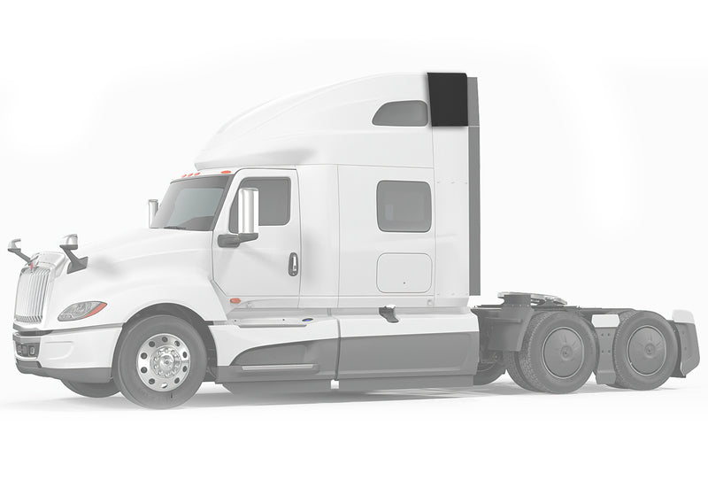 Top Wind Fairing Cab Extender Driver International LT LT625