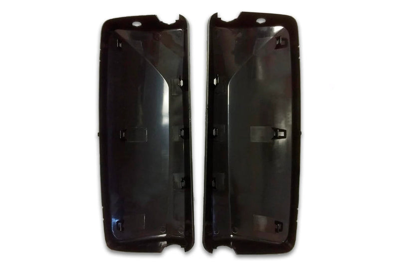 Door Mirror Covers Black Set 2004-2024 Volvo VNL VNM VNX