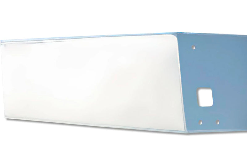 15" Bumper Without Fog Holes Chrome Aero Kenworth T800 T880