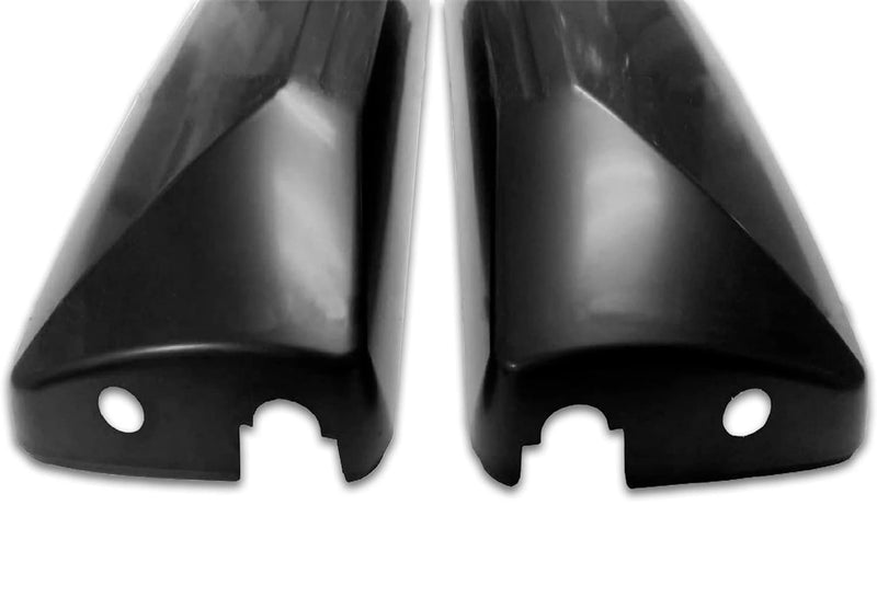 Door Mirror Covers Black Set 2004-2024 Volvo VNL VNM VNX